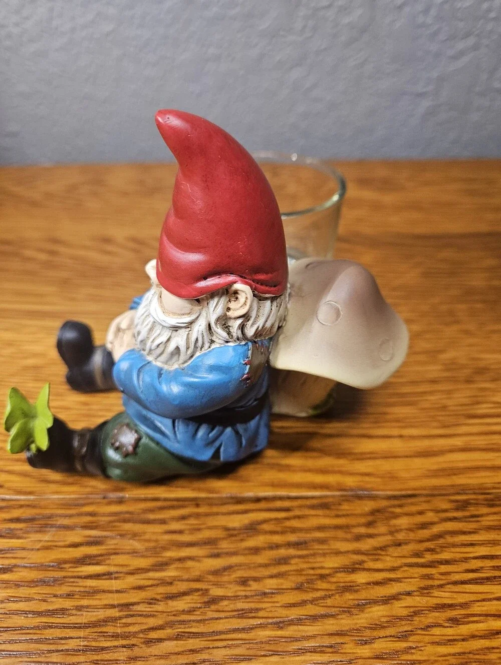 Partylite Gnorm Napping Gnome Votive Holder - Picture 2 of 8